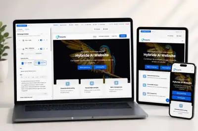 Hybride AI Website Hybride AI Website